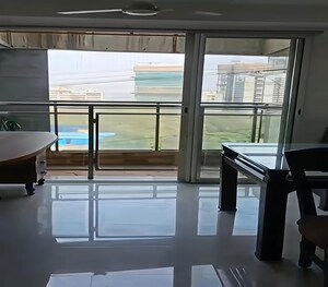 Kitchen in 3 BHK Apartment at Omkar Veda Exclusive, Parel – for Rent