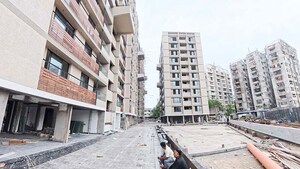 3 BHK Apartment – Exterior View View at Thaltej - for Sale