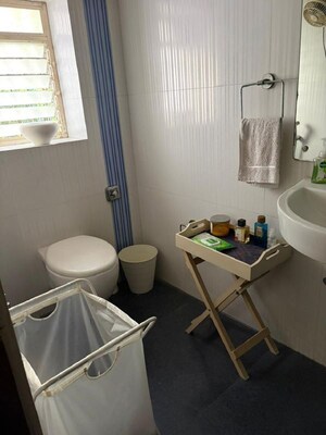 Bathroom in 2 BHK Apartment at Bandra West – for Rent