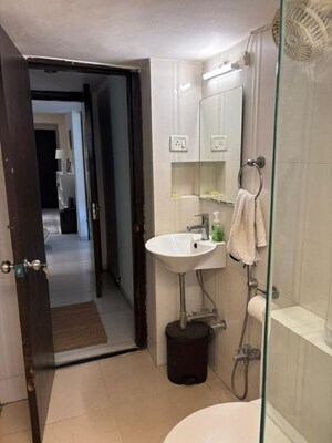 Bathroom in 2 BHK Apartment at Bandra West – for Rent