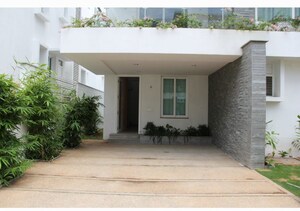  Villa – Exterior View View at Babukhan Lakefront, Kokapet - for Rent