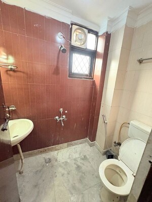 Bathroom in 2 BHK Apartment at Saket – for Rent