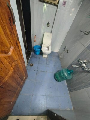Bathroom in 2 BHK Apartment at Asian Galaxy, Kharghar – for Rent