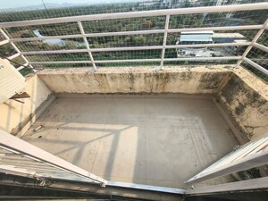Balcony in 2 BHK Apartment at Asian Galaxy, Kharghar – for Rent