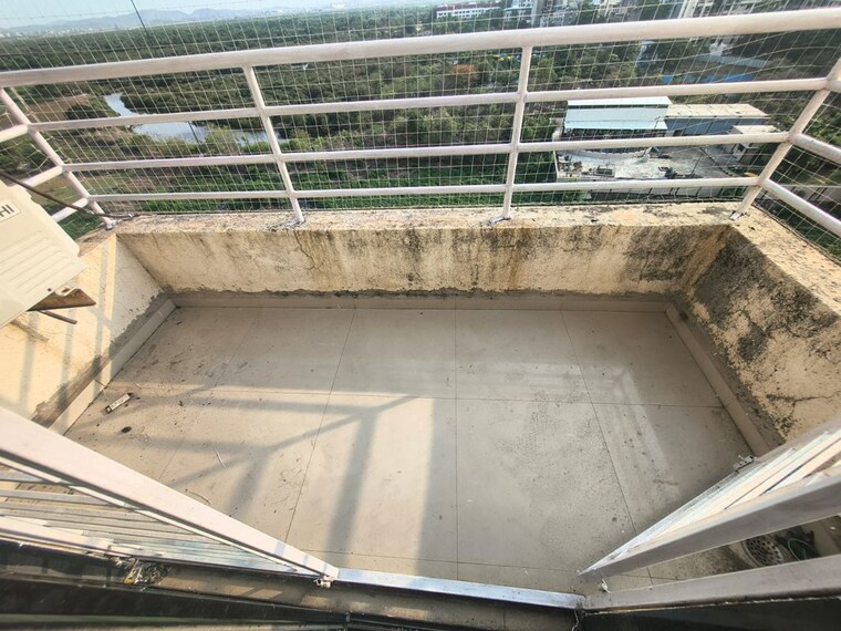 Balcony, asian-galaxy 2 Bedroom 1200 Sq.Ft. Apartment In Kharghar Navi Mumbai 10514787