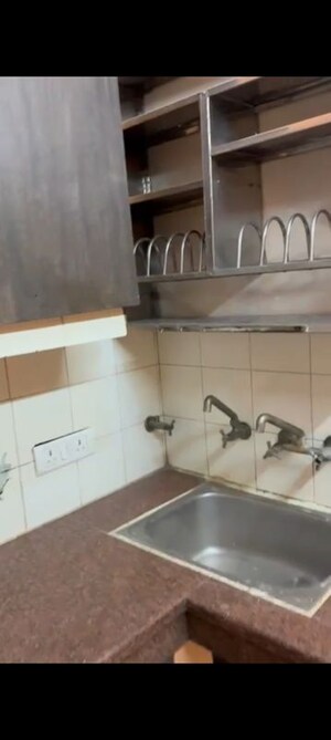Kitchen in 2 BHK Builder Floor at Kalkaji – for Rent