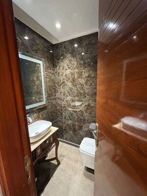 Washroom in 3 BHK Builder Floor at New Rajinder Nagar – for Sale