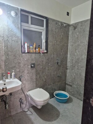 Bathroom in 2 BHK Apartment at VTP Beaumonde, Kharadi – for Rent
