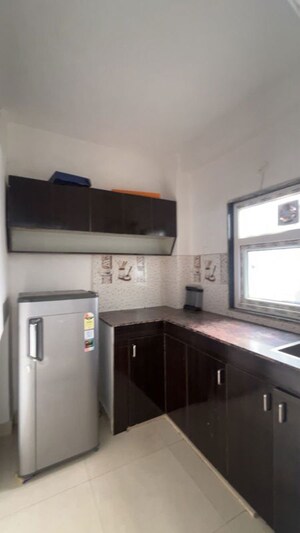 Kitchen in 1 RK Builder Floor at Sushant Lok I – for Rent