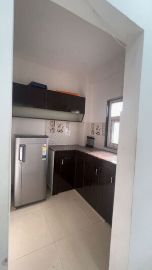 Kitchen in 1 RK Builder Floor at Sushant Lok I – for Rent