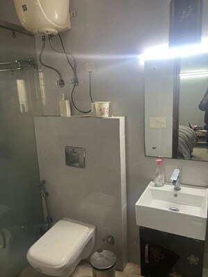 Bathroom in 3 BHK Builder Floor at New Rajinder Nagar – for Sale