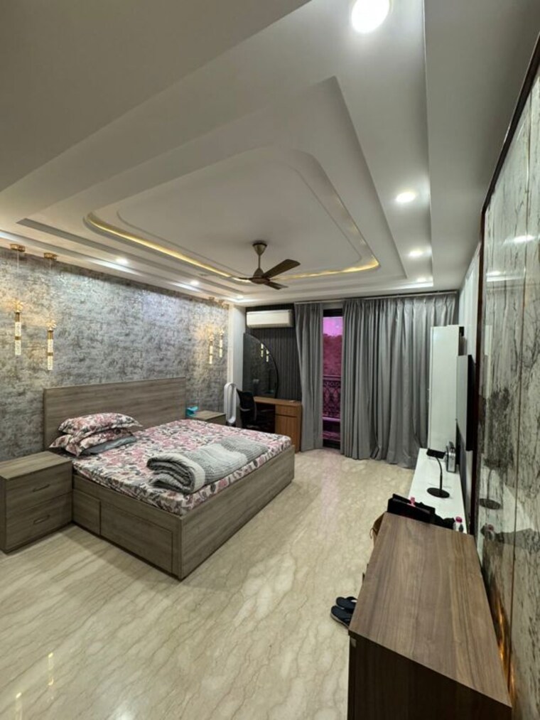 Bedroom, new rajinder nagar 3 Bedroom 200 Sq.Ft. Builder Floor In New Rajinder Nagar Delhi 10514864