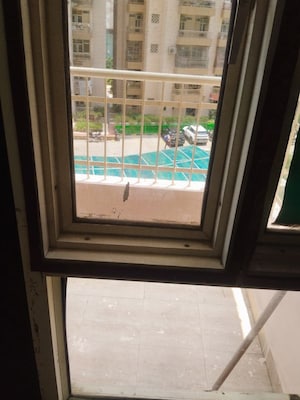Balcony in 2 BHK Apartment at Supertech Cape Town, Sector 74 – for Rent