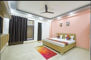 Bedroom in 4 BHK Builder Floor at Sushant Lok I – for Rent