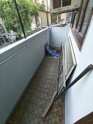 Balcony in 2 BHK Builder Floor at Malviya Nagar – for Rent