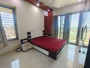 Bedroom in 3 BHK Apartment at Sheth Vasant Galaxy, Goregaon West – for Rent