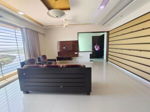 Living Room in 3 BHK Apartment at Sheth Vasant Galaxy, Goregaon West – for Rent