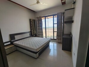 Bedroom in 3 BHK Apartment at Sheth Vasant Galaxy, Goregaon West – for Rent