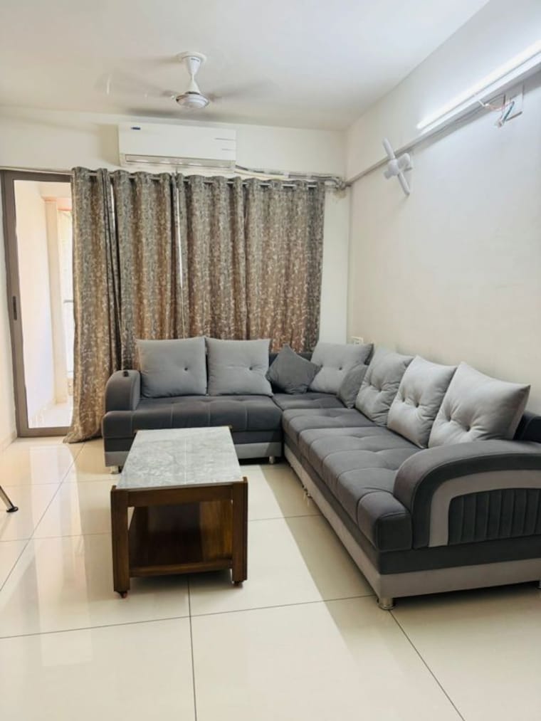 Living Room, aaryan-city 2 Bedroom 1530 Sq.Ft. Apartment In Gota Ahmedabad 10514948