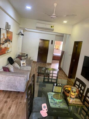 Living Room in 2 BHK Apartment at Bandra West – for Rent