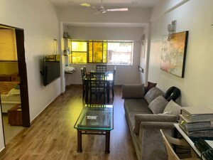 Living Room in 2 BHK Apartment at Bandra West – for Rent
