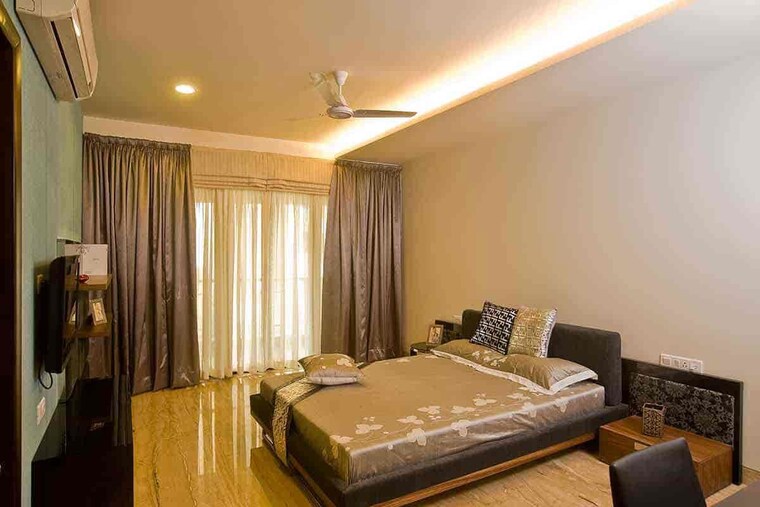 Bedroom, brahma-baug 3 Bedroom 1580 Sq.Ft. Apartment In Sopan Baug Pune 10515049