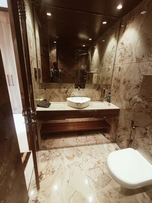 Bathroom in 3 BHK Apartment at Adani M2K Oyster Grande, Sector 102 – for Sale