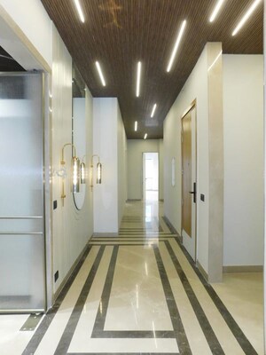Building Lobby in 4 BHK Builder Floor at Greater Kailash ii – for Sale