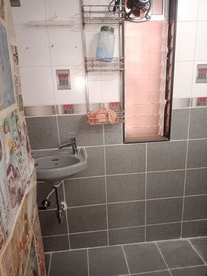 Bathroom in 2 BHK Apartment at Suchidham Complex, Goregaon East – for Rent