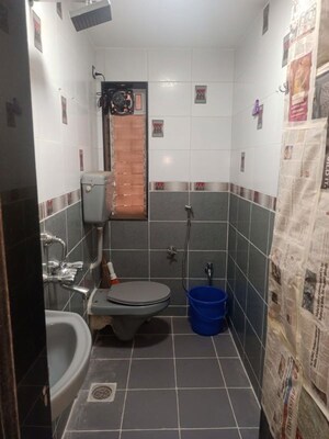 Bathroom in 2 BHK Apartment at Suchidham Complex, Goregaon East – for Rent