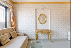 Living Room in 1 RK Apartment at Khar West – for Rent