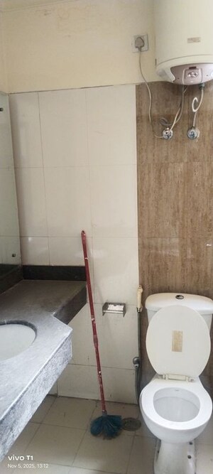 Bathroom in 3 BHK Builder Floor at Ansal API Esencia, Sector 67 – for Rent
