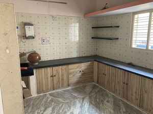 Kitchen in 3 BHK Builder Floor at Sampangiram Nagar – for Rent