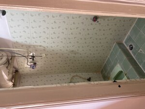 Bathroom in 3 BHK Builder Floor at Sampangiram Nagar – for Rent