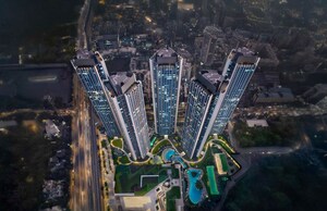 3 BHK Apartment – Exterior View View at Oberoi Sky City Tower E, Borivali East - for Rent