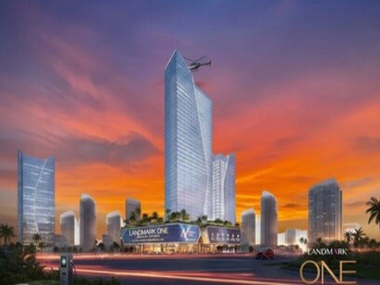 Exterior View, landmark-one Commercial Shop 3000 Sq.Ft. In Sector 67 Gurgaon 10222525