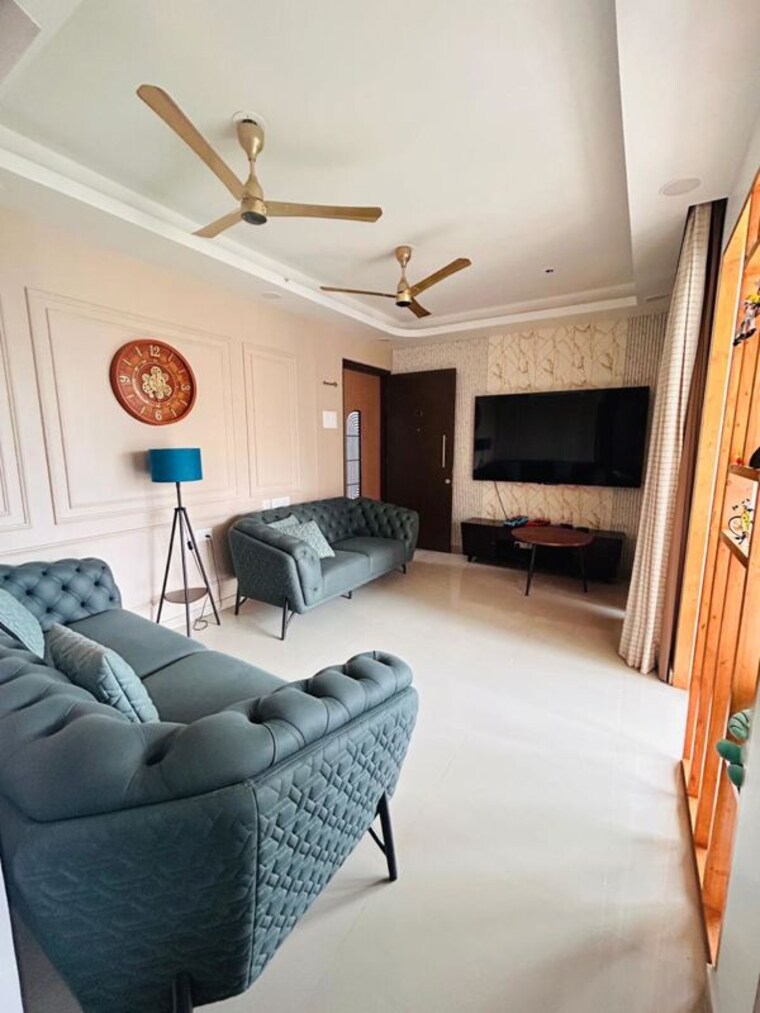 Living Room, puranik-tokyo-bay-phase-3a 2 Bedroom 650 Sq.Ft. Apartment In Kasarvadavali Thane 10515259