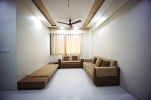 Living Room in 3 BHK Apartment at Bopal – for Sale