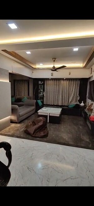 Living Room in 2 BHK Apartment at Vasant Valley Complex, Malad East – for Sale