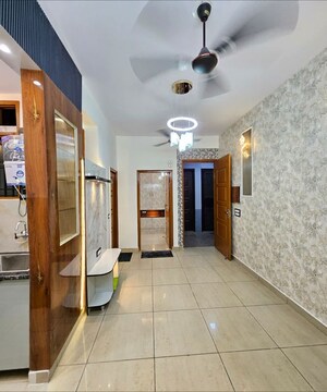 Building Lobby in 2 BHK Builder Floor at Divya Angels, Indrapuram – for Rent
