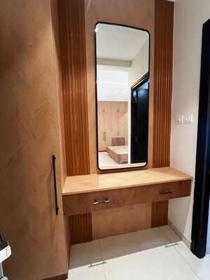 Bathroom in 3 BHK Apartment at Aparna Zenon, Puppalaguda – for Rent