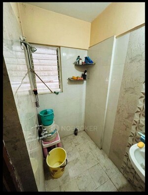Bathroom in 1 BHK Apartment at Samrudhi Apartment, Hadapsar – for Rent