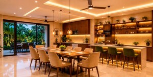 Kitchen in 4 BHK Villa at Pukkattupady – for Sale