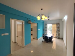 Living Room in 3 BHK Apartment at SRS Sunrise, Parappana Agrahara – for Rent