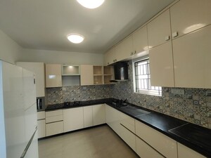 Kitchen in 3 BHK Apartment at SRS Sunrise, Parappana Agrahara – for Rent