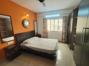 Bedroom in 3 BHK Apartment at SRS Sunrise, Parappana Agrahara – for Rent
