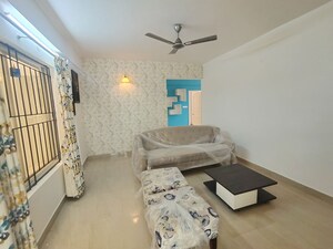 Living Room in 3 BHK Apartment at SRS Sunrise, Parappana Agrahara – for Rent
