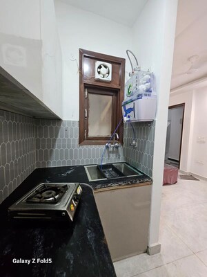 Kitchen in 1 BHK Builder Floor at Saket – for Rent