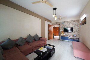 Living Room in 2 BHK Apartment at Chandkheda – for Sale