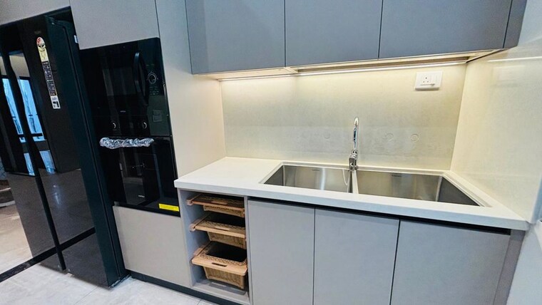 Kitchen, stellar-heights 3 Bedroom 1951 Sq.Ft. Apartment In Sanauli Zirakpur 10515648